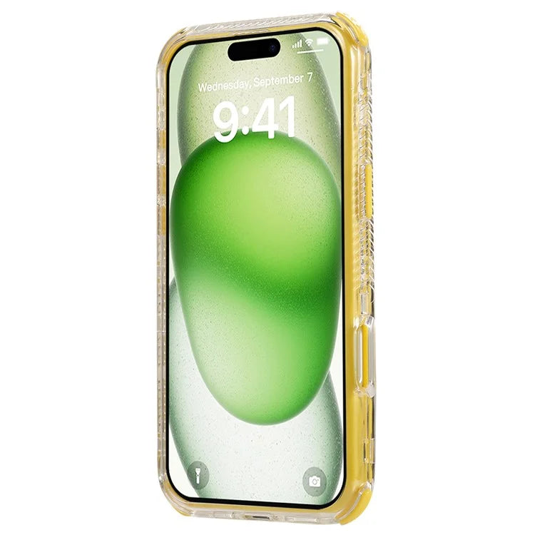 For iPhone 16 Plus Case 3-in-1 Drop-Proof PC+TPU Phone Cover