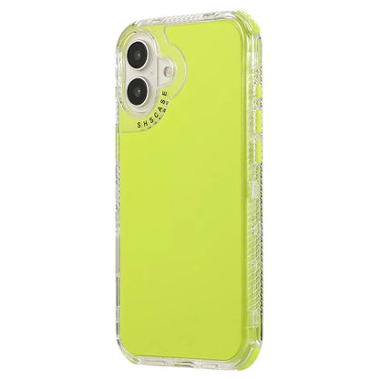 For iPhone 16 Plus Case 3-in-1 Drop-Proof PC+TPU Phone Cover
