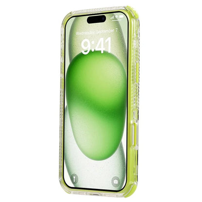 For iPhone 16 Plus Case 3-in-1 Drop-Proof PC+TPU Phone Cover