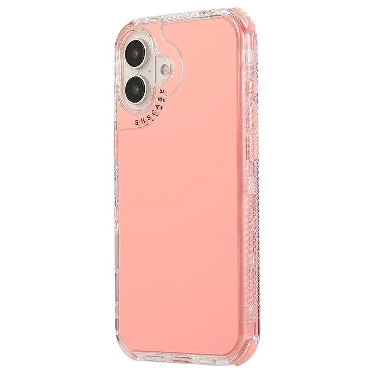 For iPhone 16 Case 3-in-1 Drop-Proof PC+TPU Phone Cover