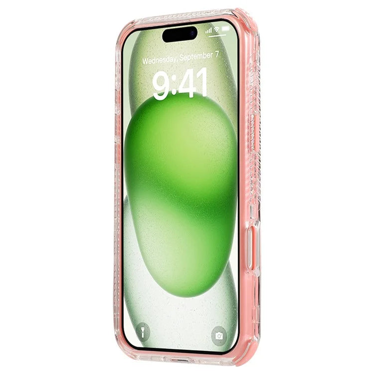 For iPhone 16 Case 3-in-1 Drop-Proof PC+TPU Phone Cover
