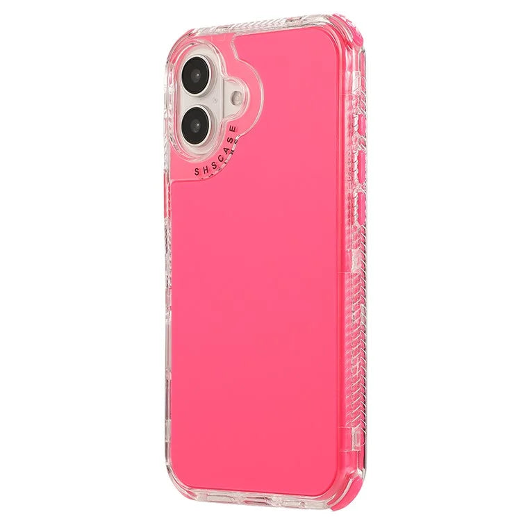 For iPhone 16 Case 3-in-1 Drop-Proof PC+TPU Phone Cover