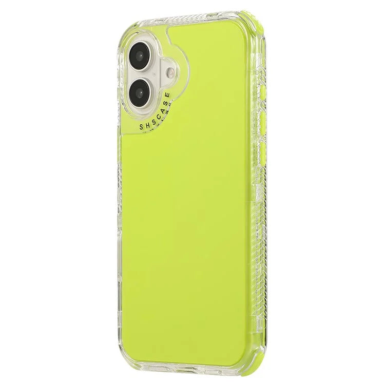 For iPhone 16 Case 3-in-1 Drop-Proof PC+TPU Phone Cover