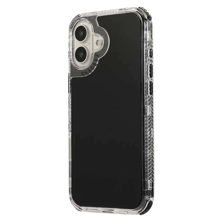 For iPhone 16 Case 3-in-1 Drop-Proof PC+TPU Phone Cover