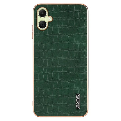 AZNS For Samsung Galaxy A06 Case Electroplating Crocodile Texture PU+TPU Phone Cover