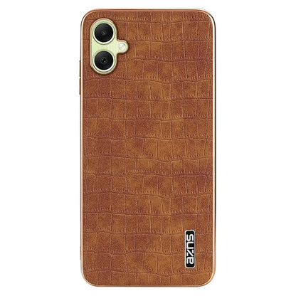 AZNS For Samsung Galaxy A06 Case Electroplating Crocodile Texture PU+TPU Phone Cover