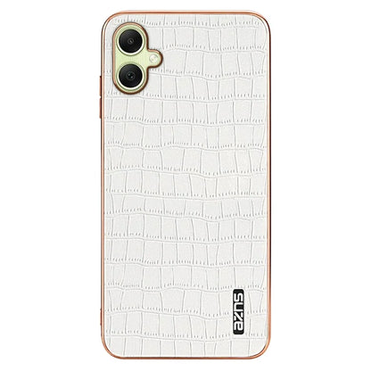 AZNS For Samsung Galaxy A06 Case Electroplating Crocodile Texture PU+TPU Phone Cover
