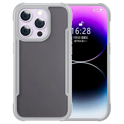 For iPhone 16 Pro Max Case PC+TPU Drop-Proof Skin-Touch Phone Back Cover