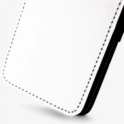 For iPhone 16 Plus Case PU Leather Sublimation Blank Smart Phone Cover with Card Holder