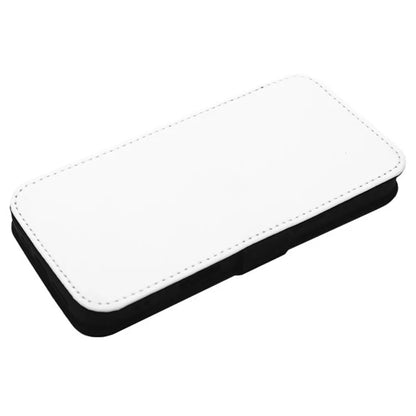 For iPhone 16 Case PU Leather Sublimation Blank Smart Phone Cover with Card Holder