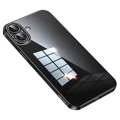 SULADA For iPhone 16 Plus Case Ultra-Thin Electroplated TPU Clear Phone Cover