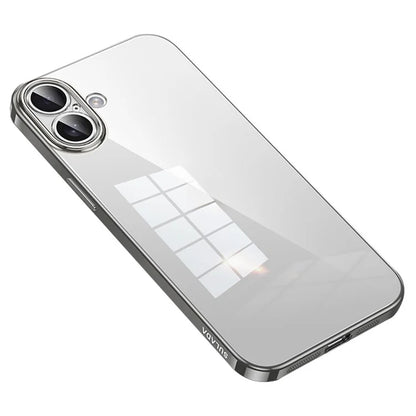 SULADA For iPhone 16 Case Ultra-Thin Electroplated TPU Clear Phone Cover