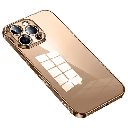SULADA For iPhone 16 Pro Case Ultra-Thin Electroplated TPU Clear Phone Cover