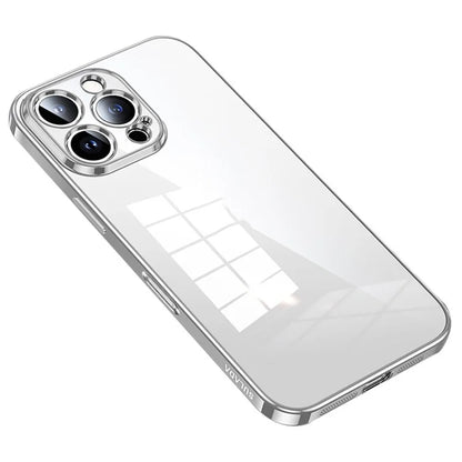 SULADA For iPhone 16 Pro Case Ultra-Thin Electroplated TPU Clear Phone Cover