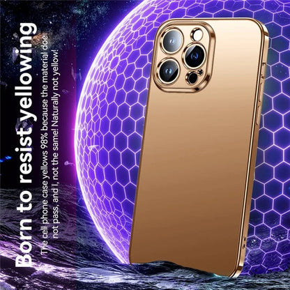 SULADA For iPhone 16 Pro Max Case Electroplated AG Matte Anti-Fingerprint TPU Phone Cover