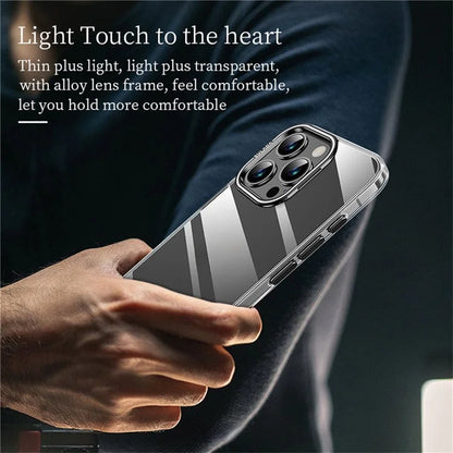 SULADA For iPhone 16 Pro Case Folding Camera Kickstand TPU+PC Clear Phone Cover