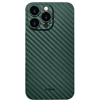 KZDOO For iPhone 16 Pro Max Compatible with MagSafe Carbon Fiber Texture Ultra Thin PP Phone Cover