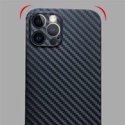 KZDOO For iPhone 16 Pro Max Compatible with MagSafe Carbon Fiber Texture Ultra Thin PP Phone Cover