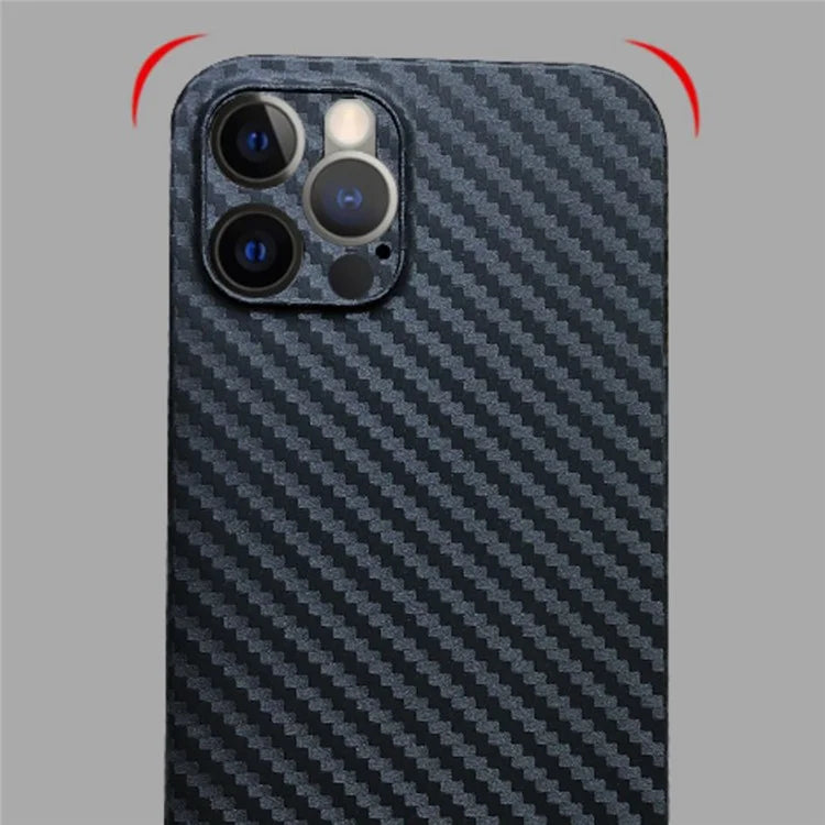 KZDOO For iPhone 16 Pro Max Compatible with MagSafe Carbon Fiber Texture Ultra Thin PP Phone Cover