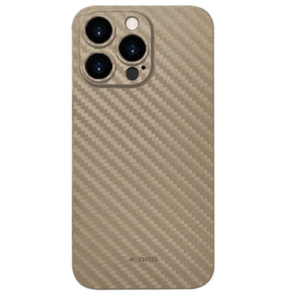 KZDOO For iPhone 16 Pro Max Compatible with MagSafe Carbon Fiber Texture Ultra Thin PP Phone Cover