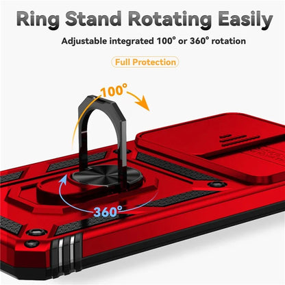For Samsung Galaxy S24 FE Case PC + TPU Phone Cover Lens Ultimate Protection Kickstand
