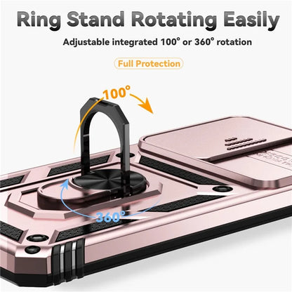 For Samsung Galaxy S24 FE Case PC + TPU Phone Cover Lens Ultimate Protection Kickstand