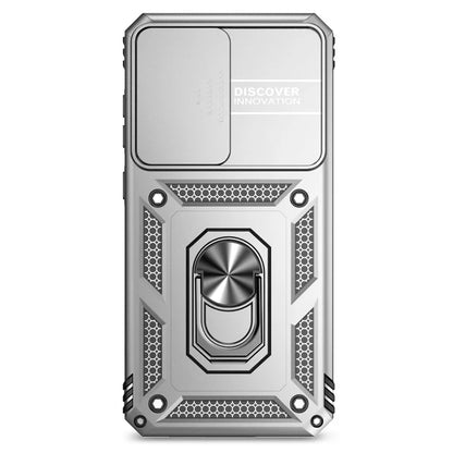 For Samsung Galaxy S24 FE Case PC + TPU Phone Cover Lens Ultimate Protection Kickstand