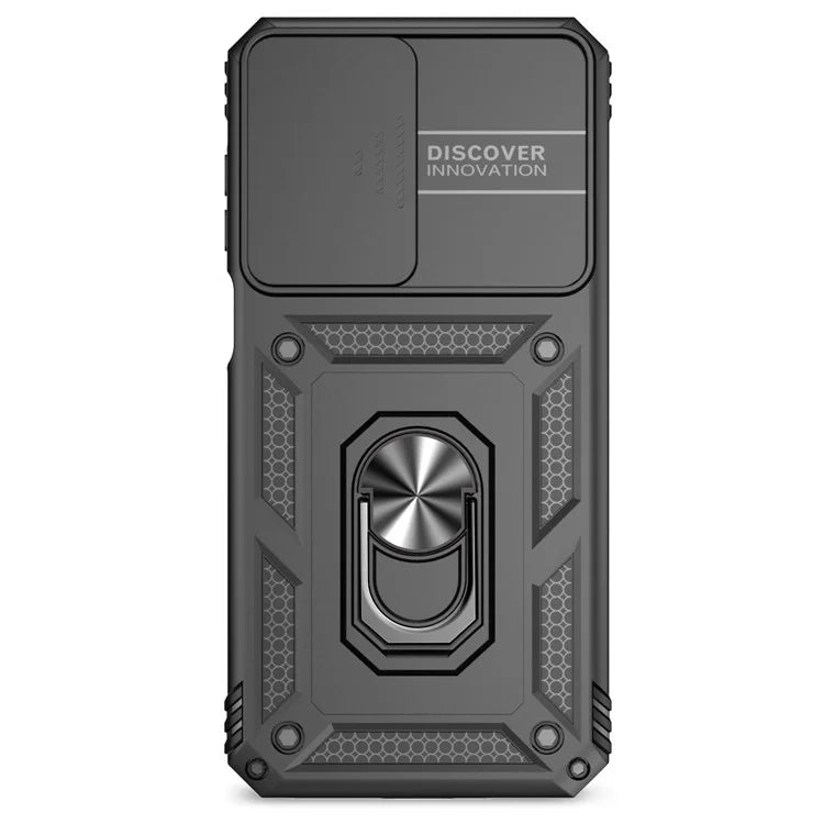 For Samsung Galaxy A16 5G Case PC + TPU Phone Cover Lens Ultimate Protection Kickstand