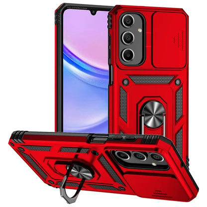 For Samsung Galaxy A16 5G Case PC + TPU Phone Cover Lens Ultimate Protection Kickstand