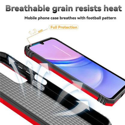 For Samsung Galaxy A16 5G Case PC + TPU Phone Cover Lens Ultimate Protection Kickstand