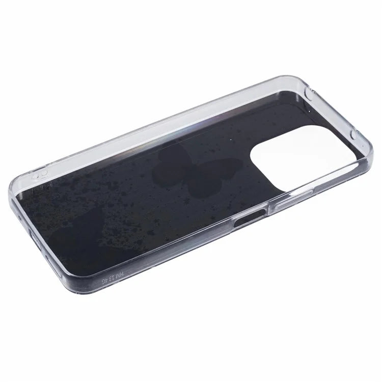 AW Series For Xiaomi Redmi 13 5G  /  13 4G Case Epoxy PVC Butterfly TPU Aesthetics Phone Cover