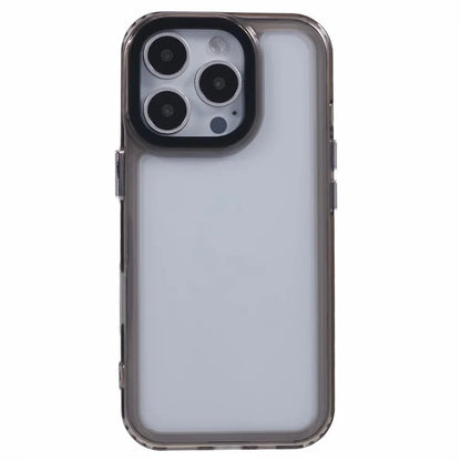 For iPhone 16 Pro Clear Phone Case PC+TPU Hybrid Back Cover