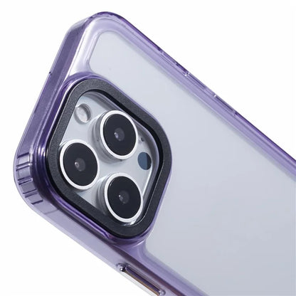 For iPhone 16 Pro Clear Phone Case PC+TPU Hybrid Back Cover