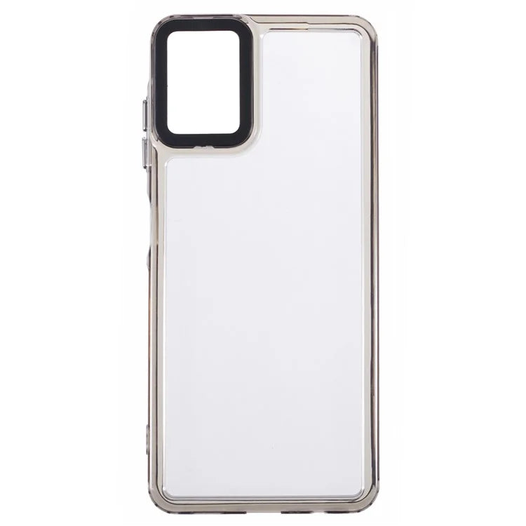 For Samsung Galaxy A06 Clear Phone Case PC+TPU Hybrid Back Cover