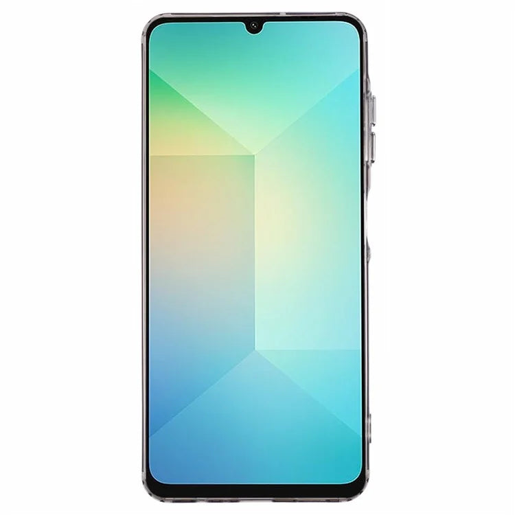 For Samsung Galaxy A06 Clear Phone Case PC+TPU Hybrid Back Cover