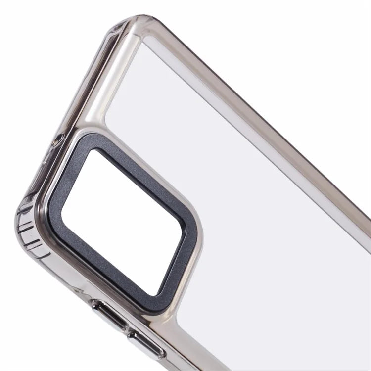 For Samsung Galaxy A06 Clear Phone Case PC+TPU Hybrid Back Cover