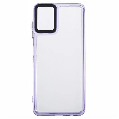 For Samsung Galaxy A06 Clear Phone Case PC+TPU Hybrid Back Cover