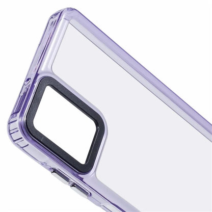 For Samsung Galaxy A06 Clear Phone Case PC+TPU Hybrid Back Cover