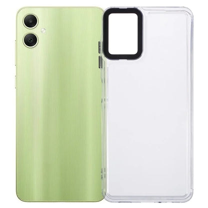 For Samsung Galaxy A06 Clear Phone Case PC+TPU Hybrid Back Cover