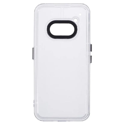 For Nothing Phone (2a) Clear Phone Case PC+TPU Hybrid Back Cover