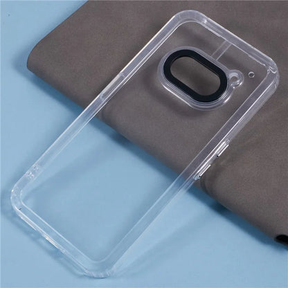 For Nothing Phone (2a) Clear Phone Case PC+TPU Hybrid Back Cover