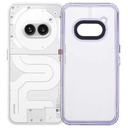 For Nothing Phone (2a) Clear Phone Case PC+TPU Hybrid Back Cover