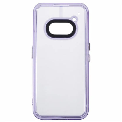 For Nothing Phone (2a) Clear Phone Case PC+TPU Hybrid Back Cover