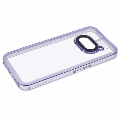 For Nothing Phone (2a) Clear Phone Case PC+TPU Hybrid Back Cover