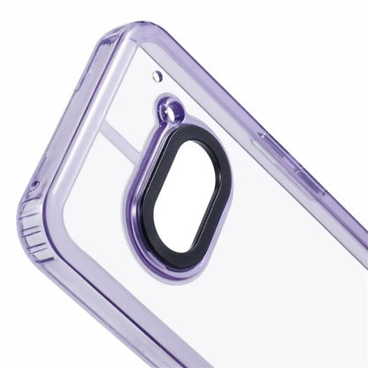 For Nothing Phone (2a) Clear Phone Case PC+TPU Hybrid Back Cover
