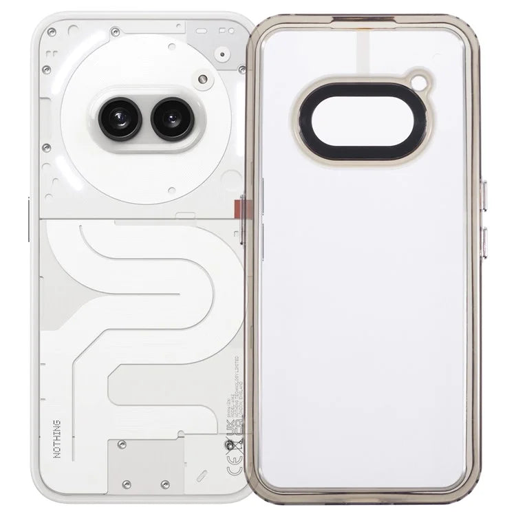 For Nothing Phone (2a) Clear Phone Case PC+TPU Hybrid Back Cover