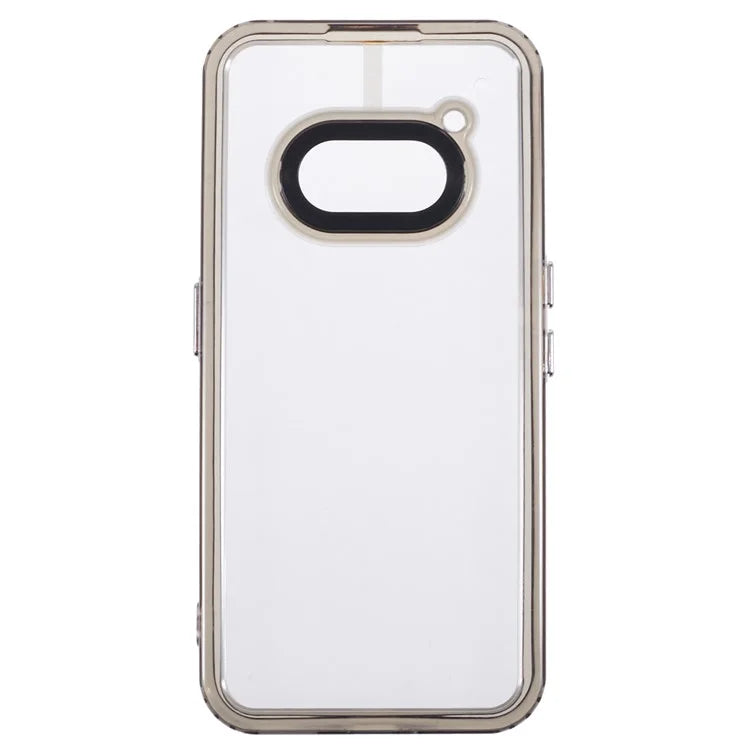 For Nothing Phone (2a) Clear Phone Case PC+TPU Hybrid Back Cover