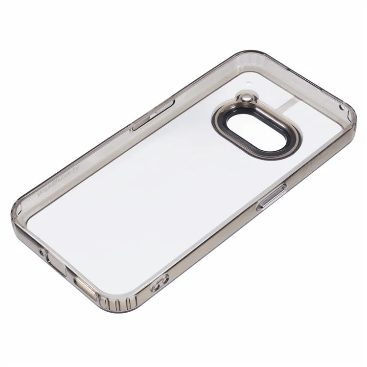 For Nothing Phone (2a) Clear Phone Case PC+TPU Hybrid Back Cover