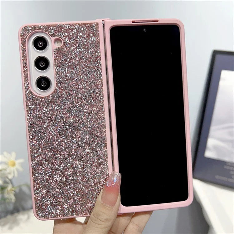 For Samsung Galaxy Z Fold5 5G Case Bling Glitter TPU Phone Cover