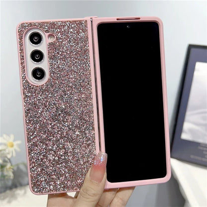 For Samsung Galaxy Z Fold5 5G Case Bling Glitter TPU Phone Cover